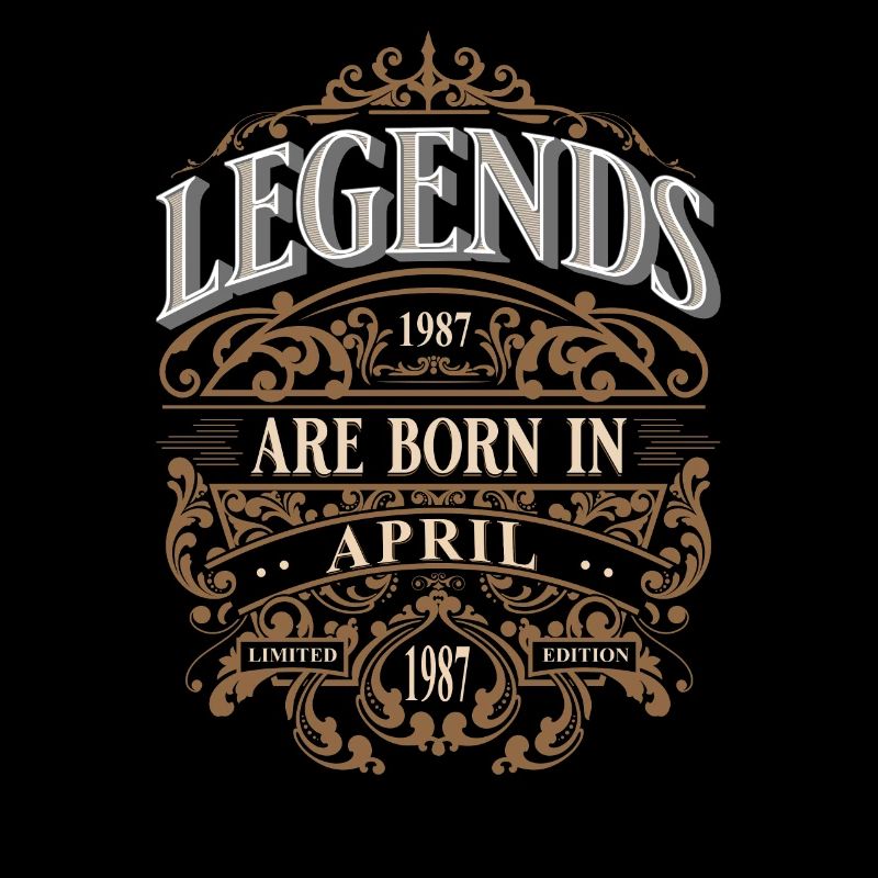 1987 Avril Naissance Anniversaire Année de naissance
