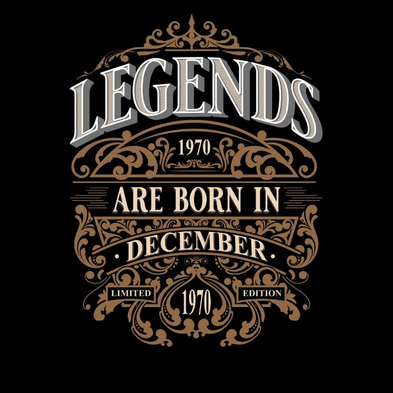 1970 Décembre Naissance Anniversaire Année de naissance