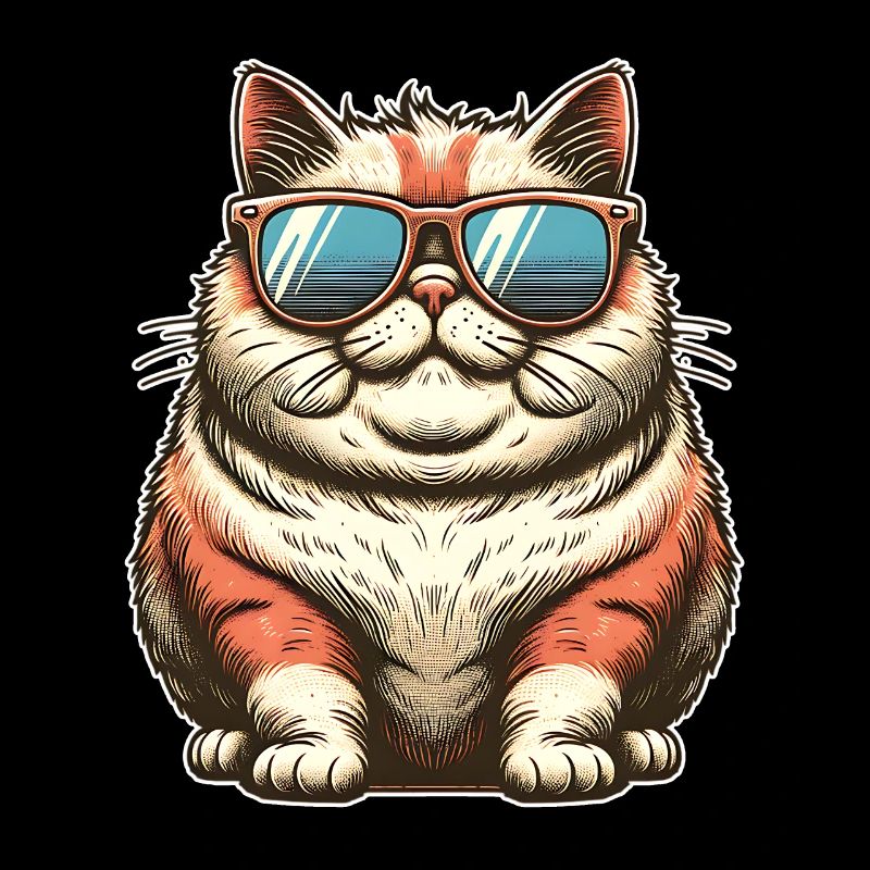 Dicke Coole Katze