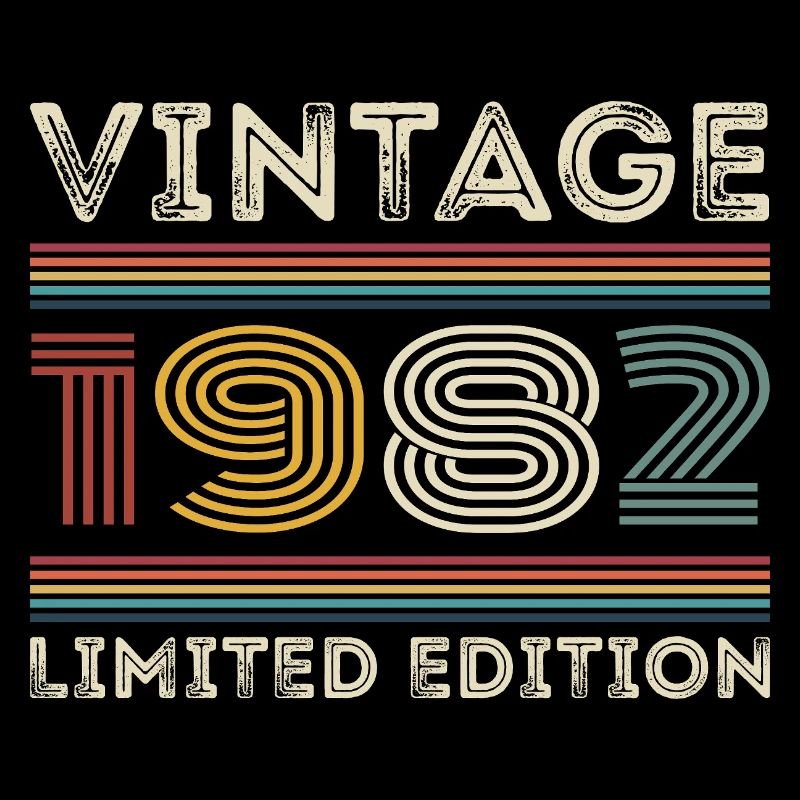 1982 Birthday 1982 Retro 1982 Gift 1982