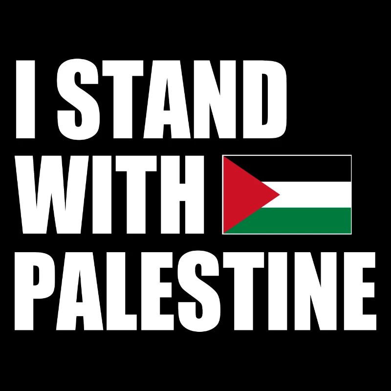 I stand with palestine