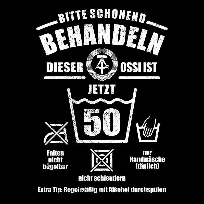 Ossi Schonend behandeln - 50. Geburtstag Geschenk