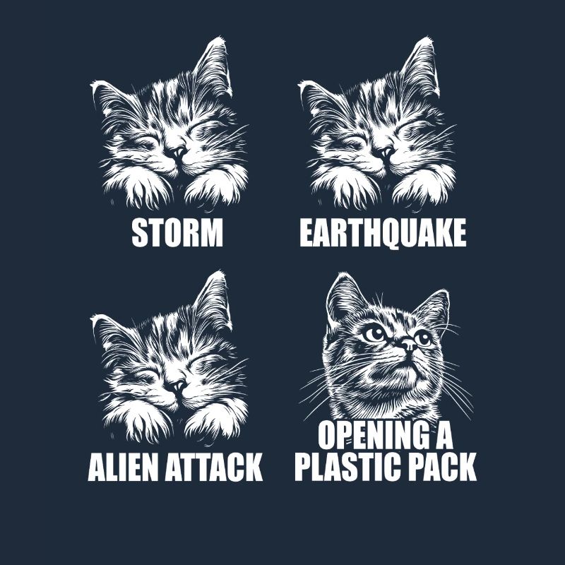 Cat - selective perception - saying