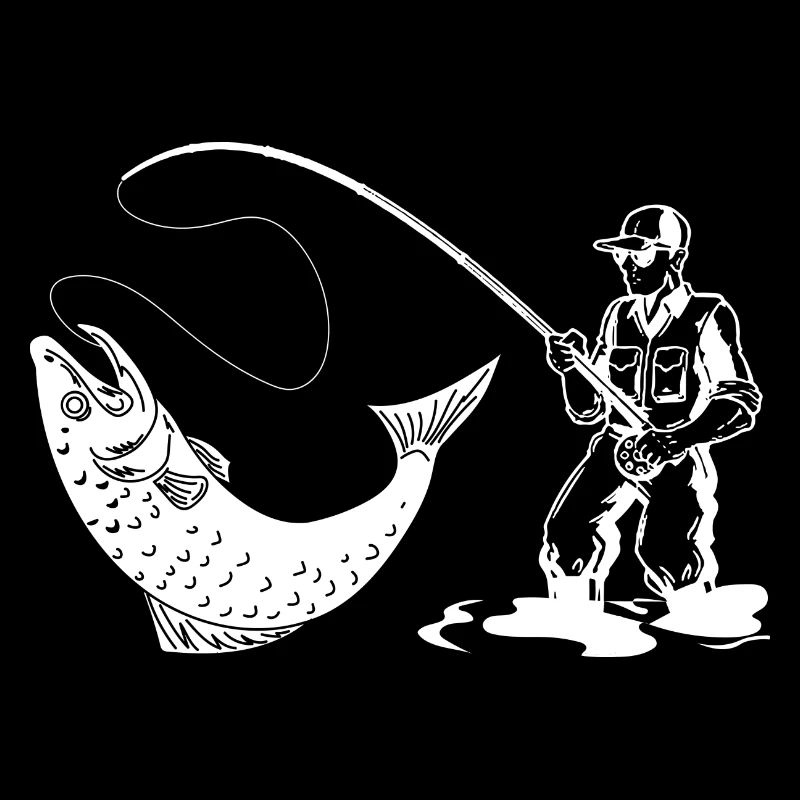 Cadeaux de conception de pêche à la mouche à la
