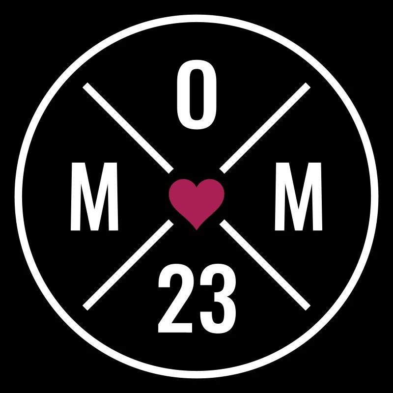 MOM 23 Herz Baby Mutter Liebe Muttertag Mama 2023