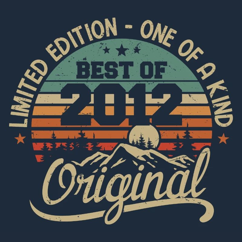 Vintage 2012 Legende - Retro Geburtstagsgeschenk