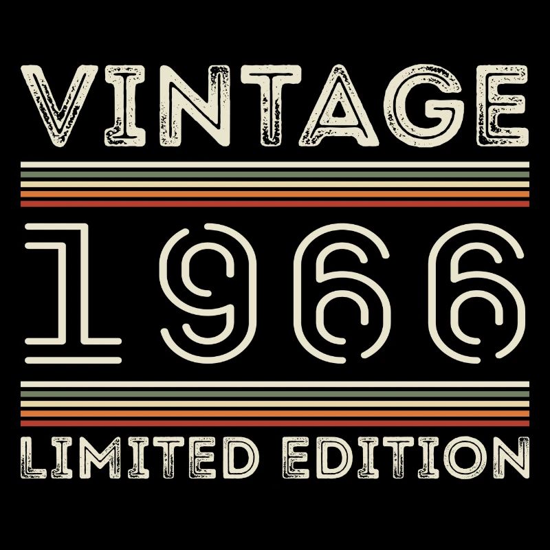Vintage 1966 - Year 1966 Birthday Gift 1966