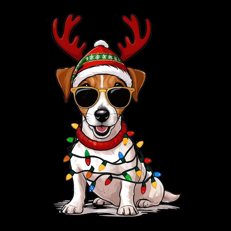 Weihnachts Jack Russell