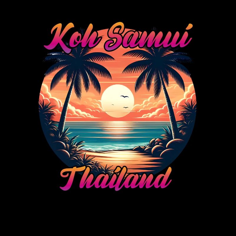 Coucher de soleil sur Koh Samui