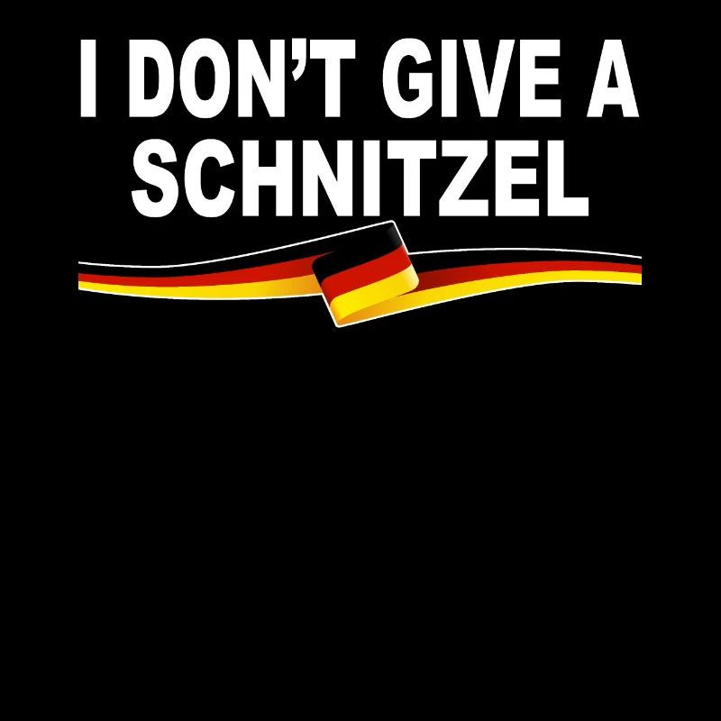 I dont give a Schnitzel - lustiges Humor Design