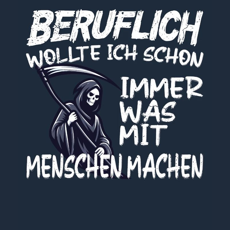 Beruflich was mit Menschen machen - Sensenmann