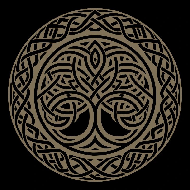 Yggdrasil Lebensbaum Walhalla Wikinger