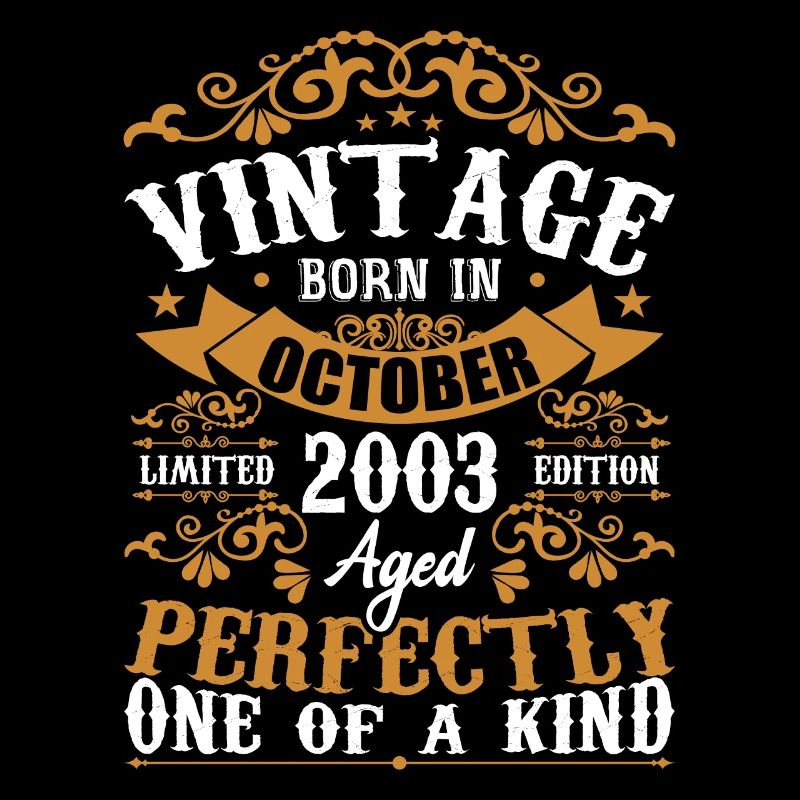 2003 Retro 2003 Octobre Anniversaire Octobre 2003