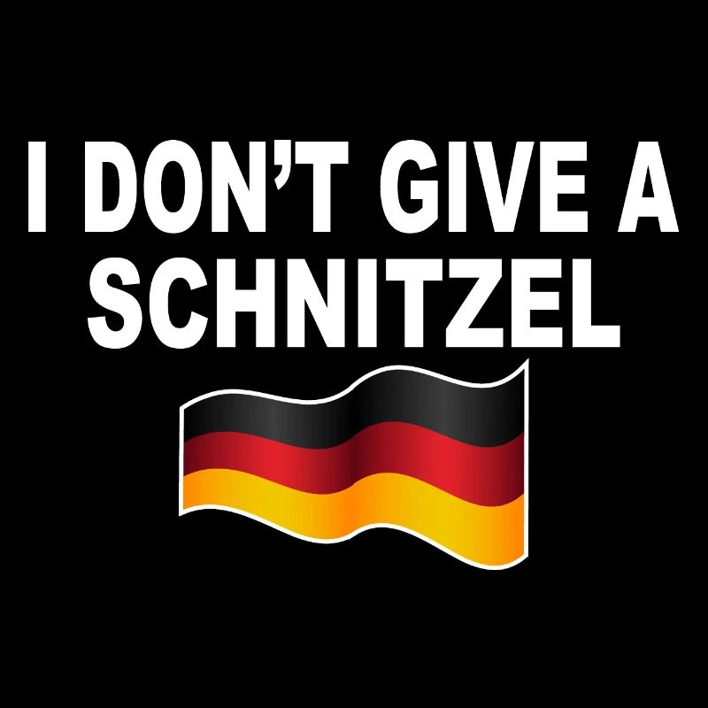I dont give a Schnitzel - lustiges Humor Design