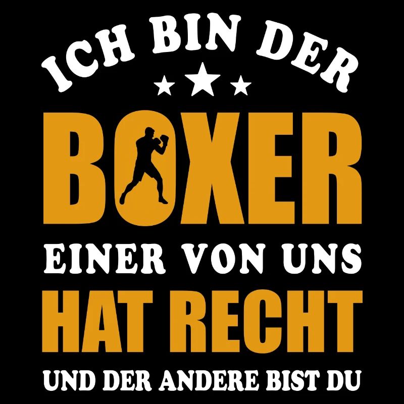 Ich bin der Boxer - einer von uns hat Recht