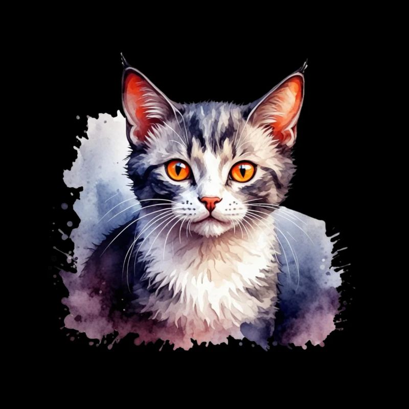 Beau design de chat
