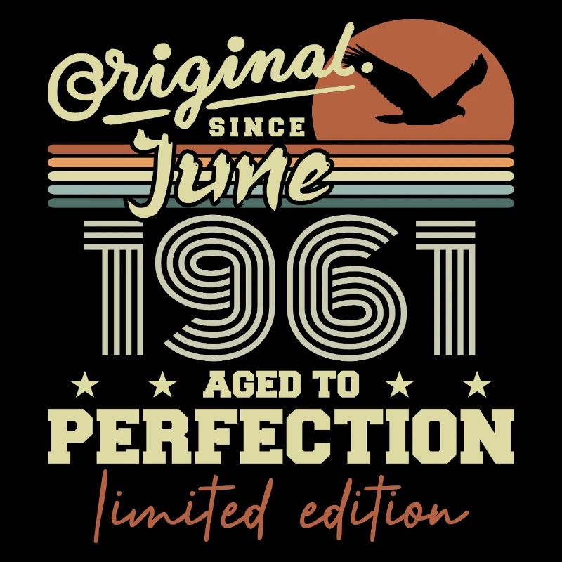 Geboren im Juni 1961, Juni 1961, geboren im Juni 1961 Juni 1961