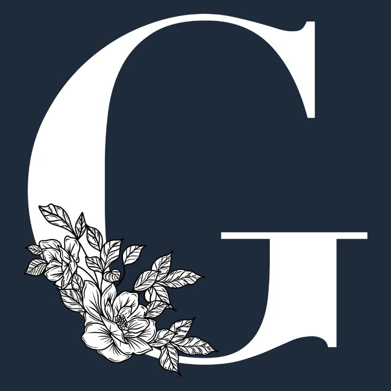 Letter G Flower