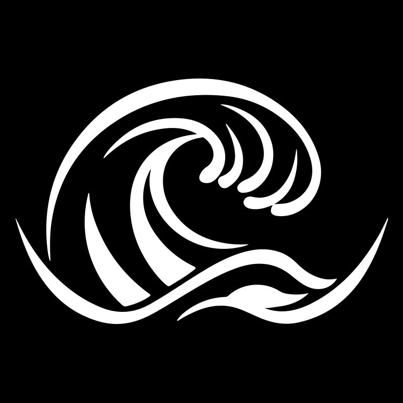 Eau de vague océanique