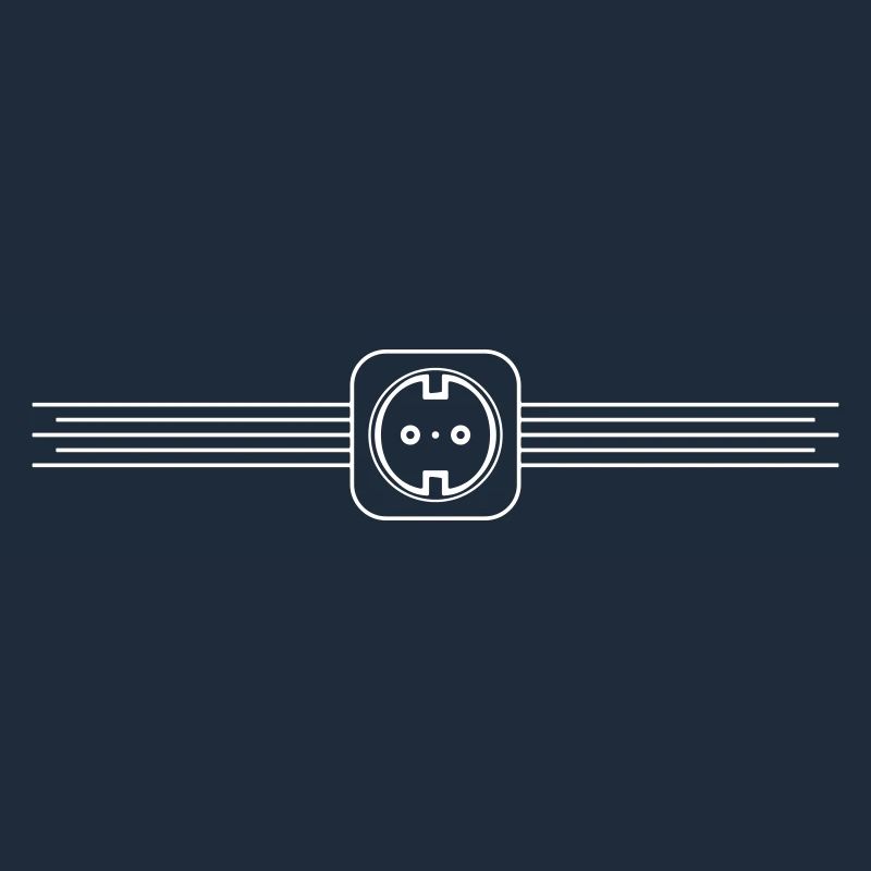 Steckdose Element Symbol Elektriker
