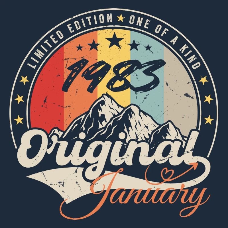 Januar 1983 Vintage Retro Geburtstagsgeschenk