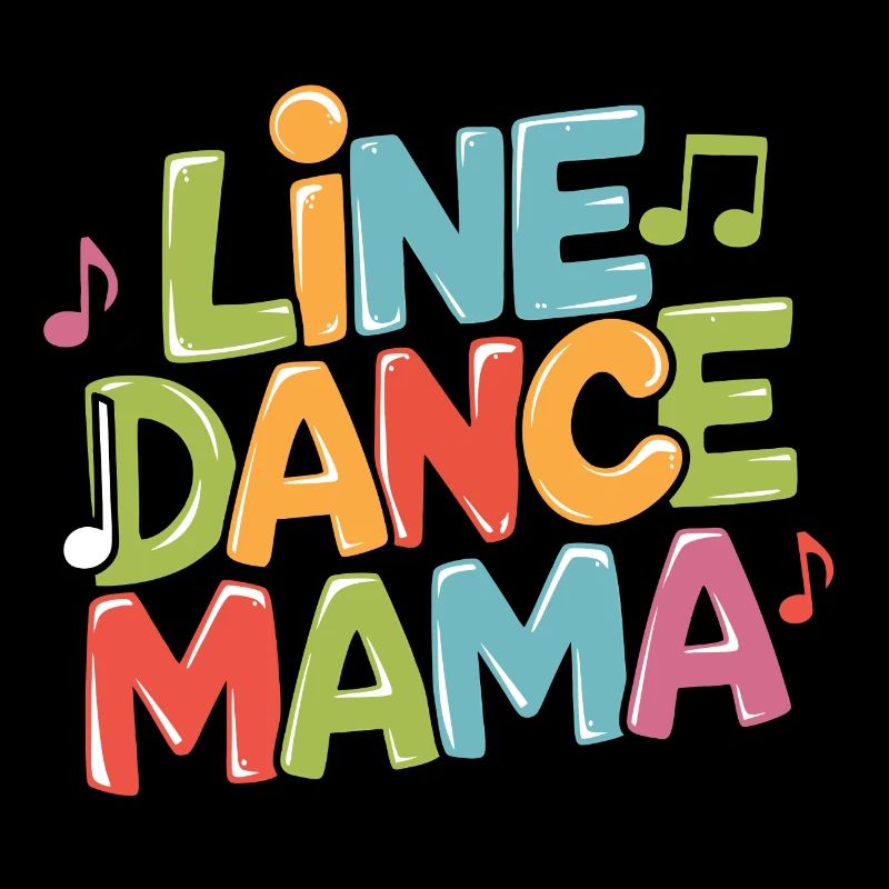 Line Dancing Mom Mama tanzt Line Dance