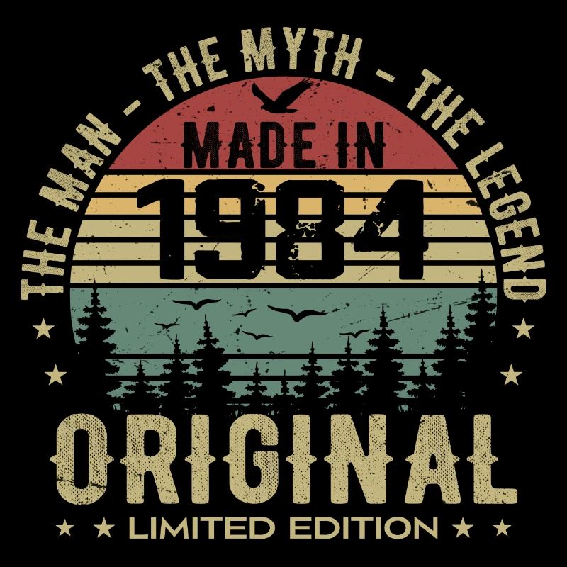 Original 1984 Retro 1984 Geburtstagsgeschenk 1984