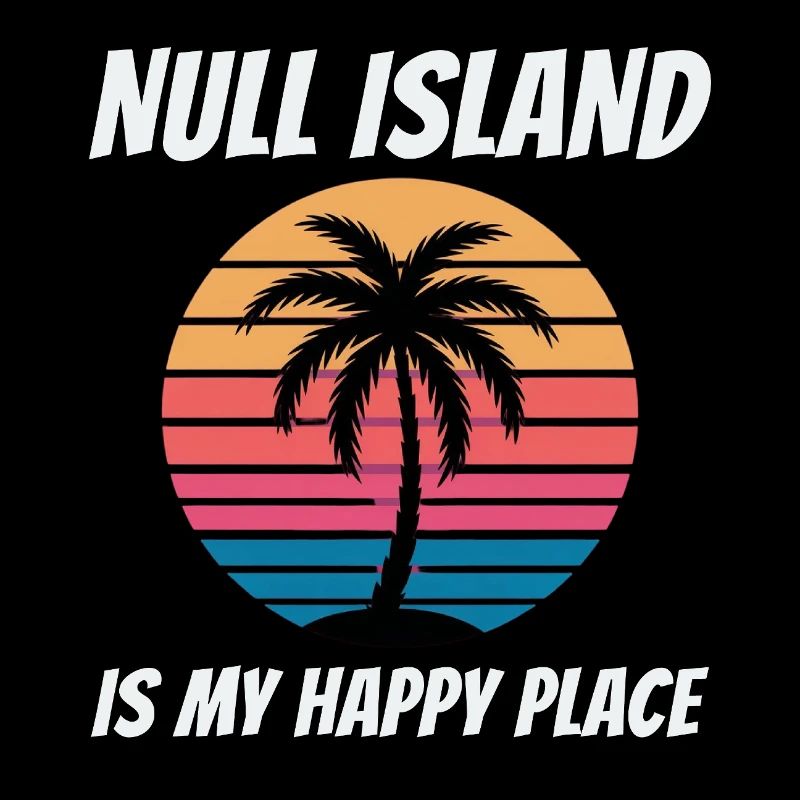 Null Island Geolocation GIS Cartography Humor