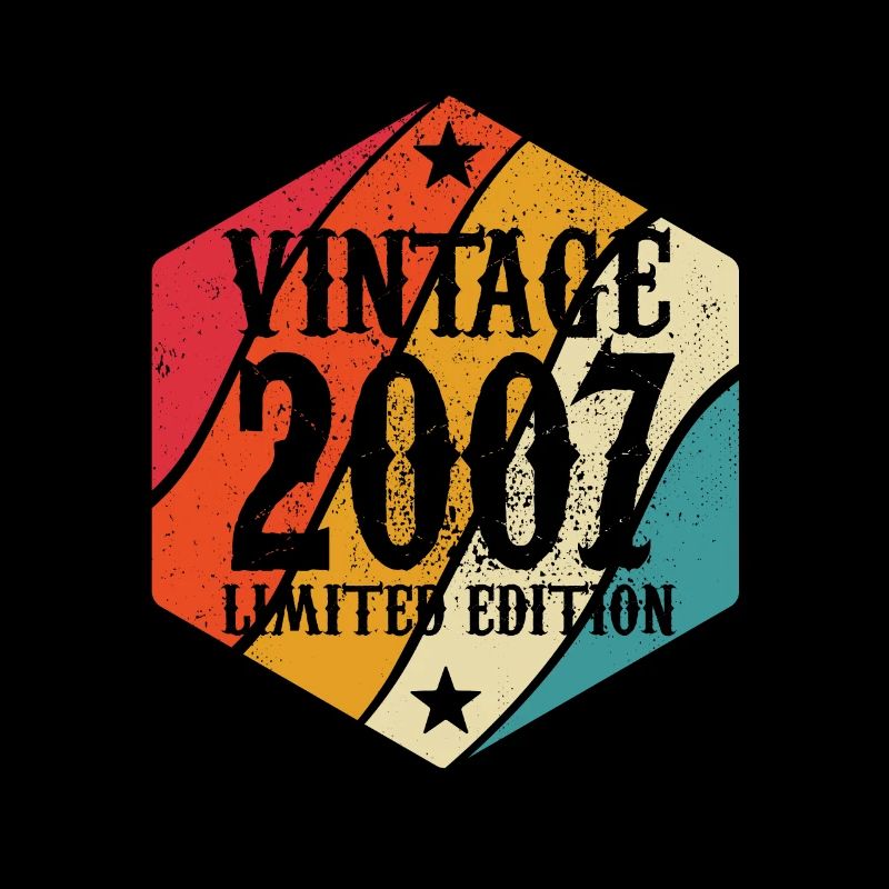Vintage 2007 Limited Edition - Geburtstag Geschenk