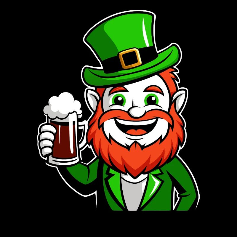Leprechaun & Beer - St. Patrick's Day - Irland