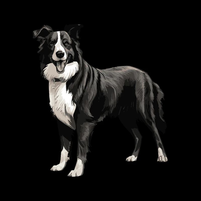 Border Collie Hund Tier