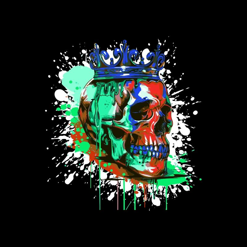 King Skull Crown Royal
