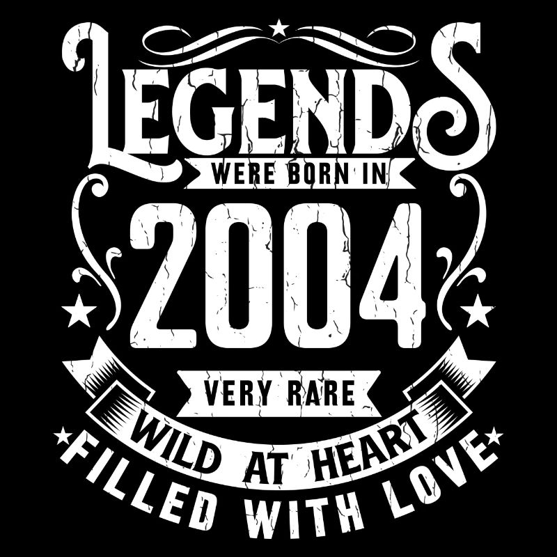 Legendary since 2004 born in 2004 Gift 2004