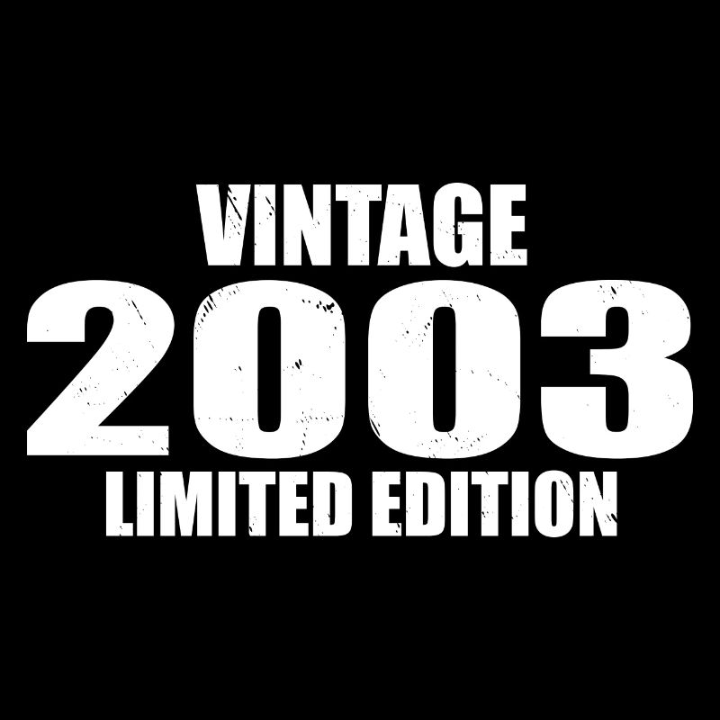 Vintage 2003 Geburtstag 2003 Retro 2003