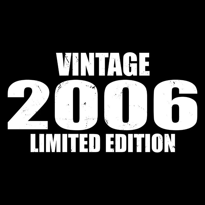 Vintage 2006 Birthday 2006 Retro 2006