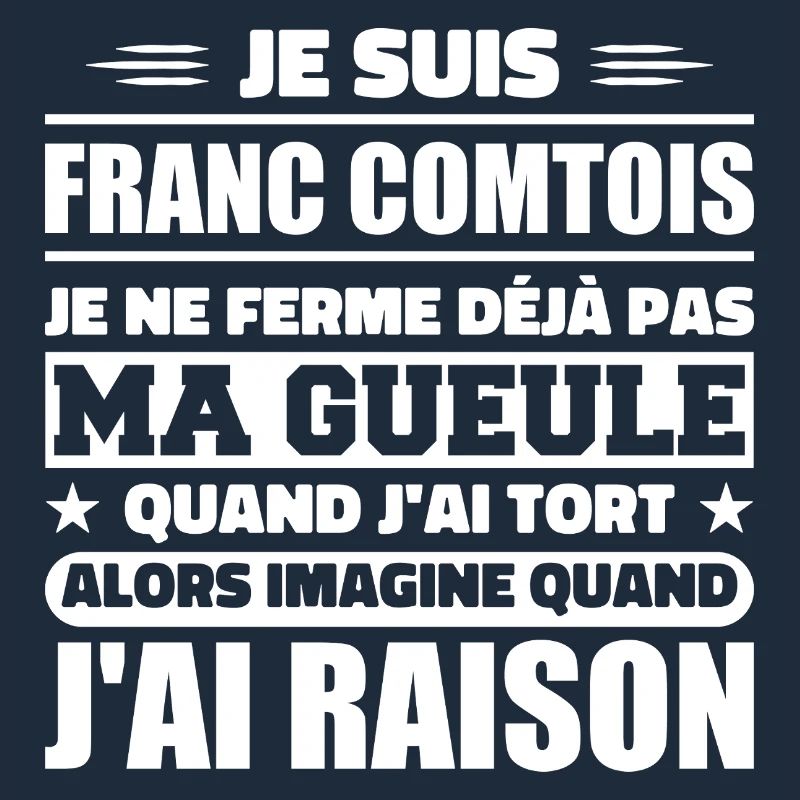 Franc comtois Ich halte meinen Mund nicht zu frank comté