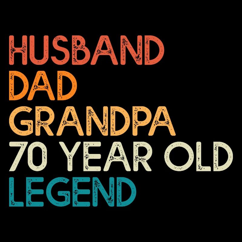 70 Jahre Jubiläumsgeschenk Ehemann Papa Opa