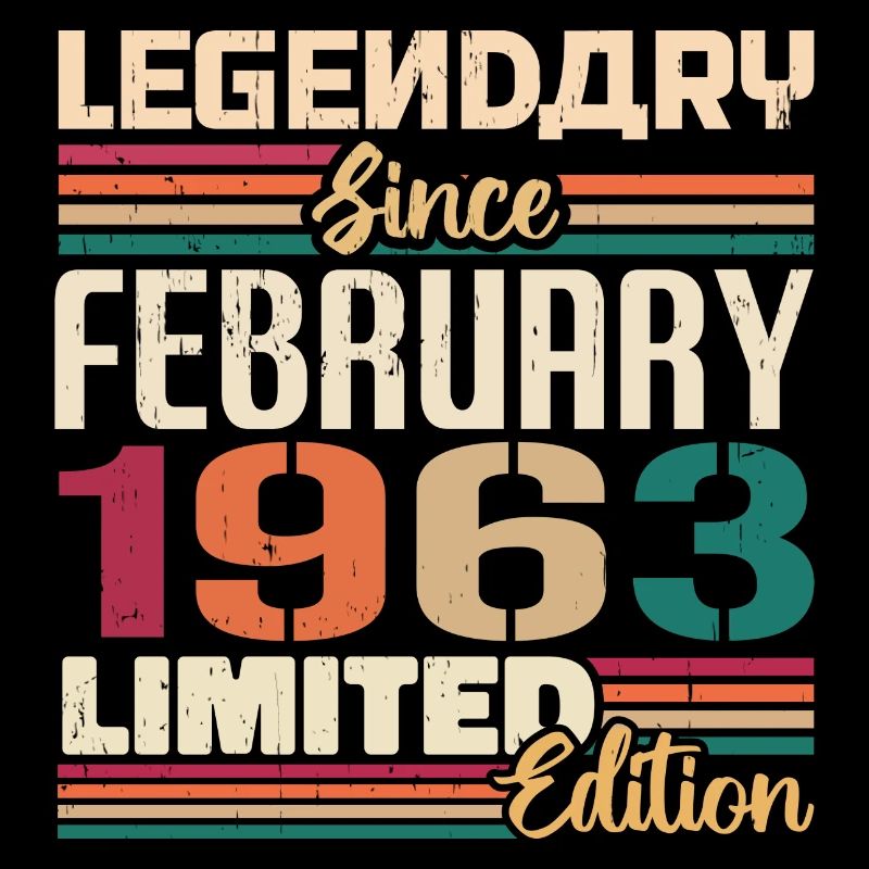 Février 1963 Cadeau d’anniversaire Février 1963