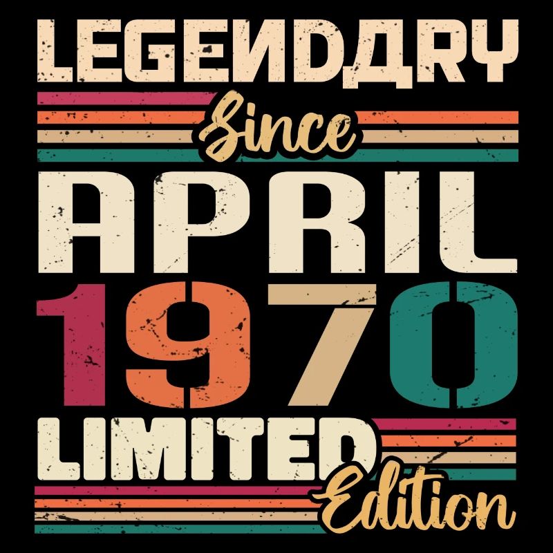 Legenden Werden Im April 1970 Geboren - 1970
