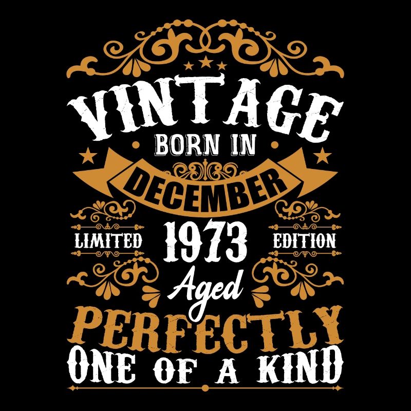 Décembre 1973 Cadeau Anniversaire Décembre 1973