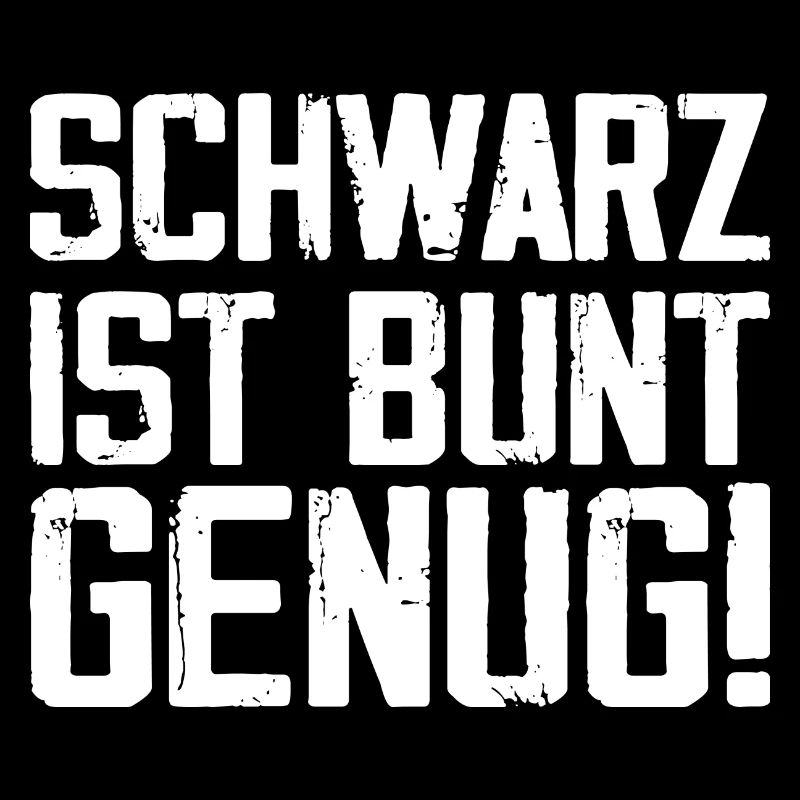 Bunte Schwarzheit