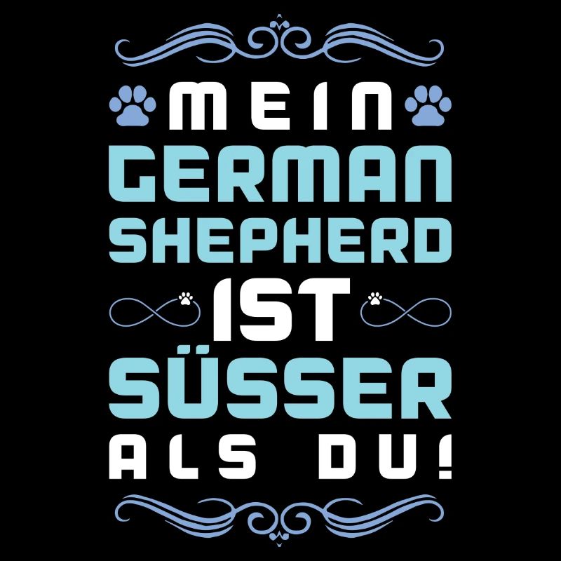 deutscher schäferhund hund spruch