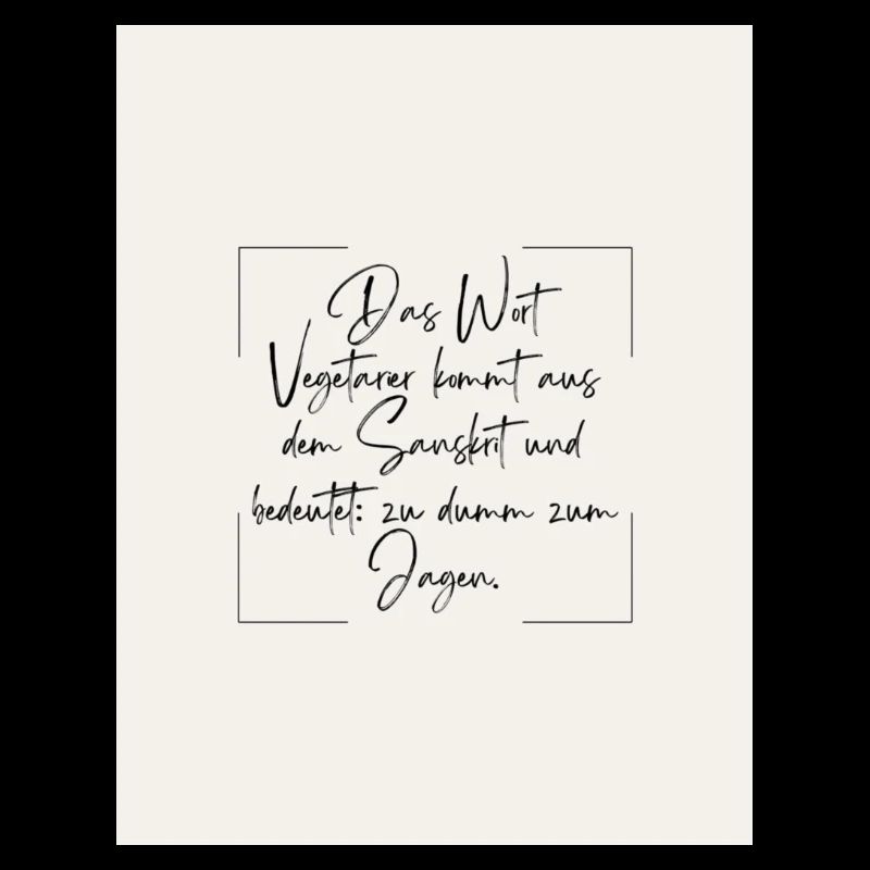 Der Vegetarier