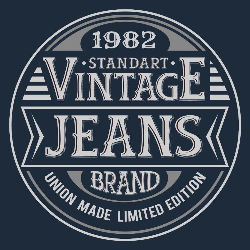 42e Anniversaire Millésime Fabriqué en 1982 Retro