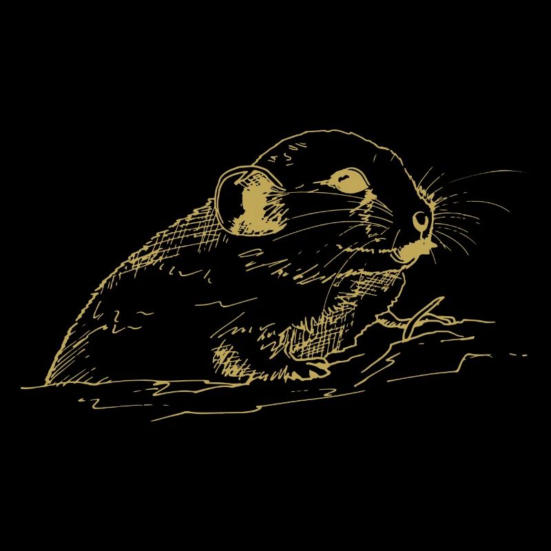 Illustrierte Designs mit Maus