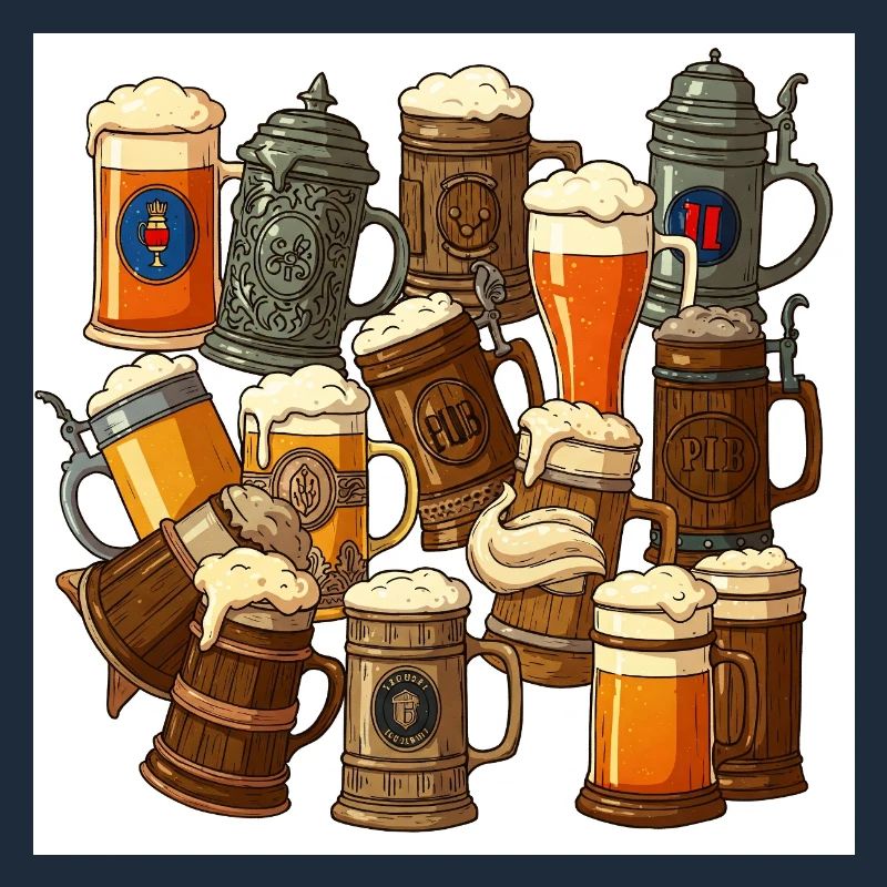 La chope à bière : la tradition de trinquer