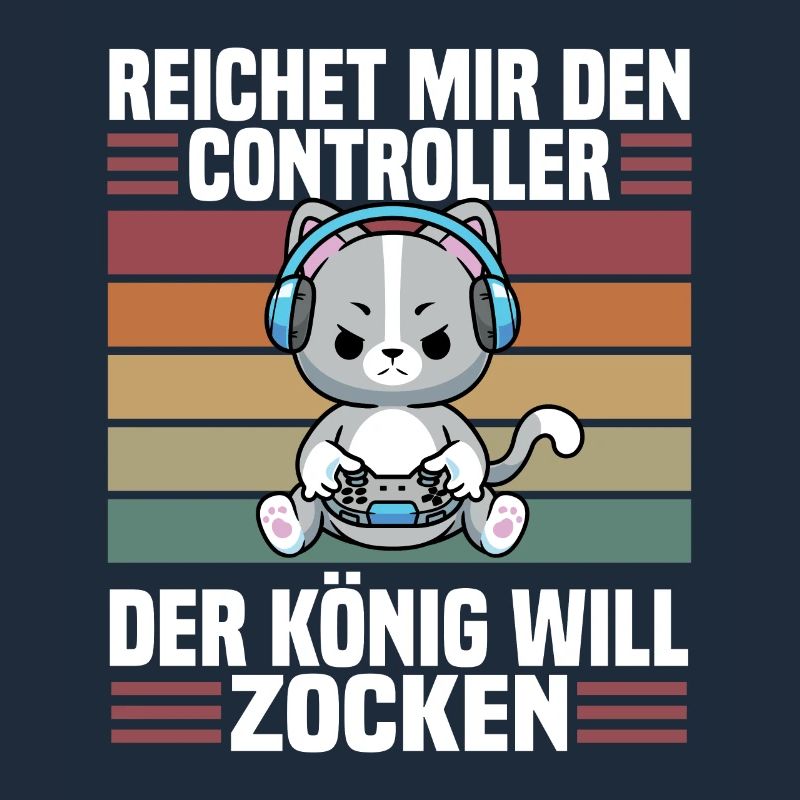 Reichet mir den Controller der König will zocken