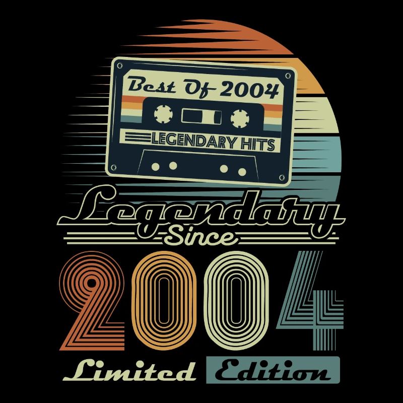 Legendary Since 2004 Vintage Birthday Gift
