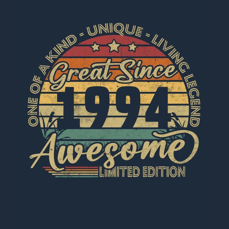 1994 Vintage Retro Jubiläumsgeschenk
