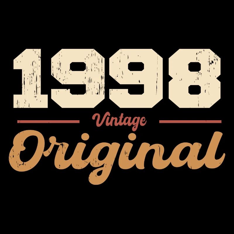 1998 Vintage Anniversary Retro Gift 1998